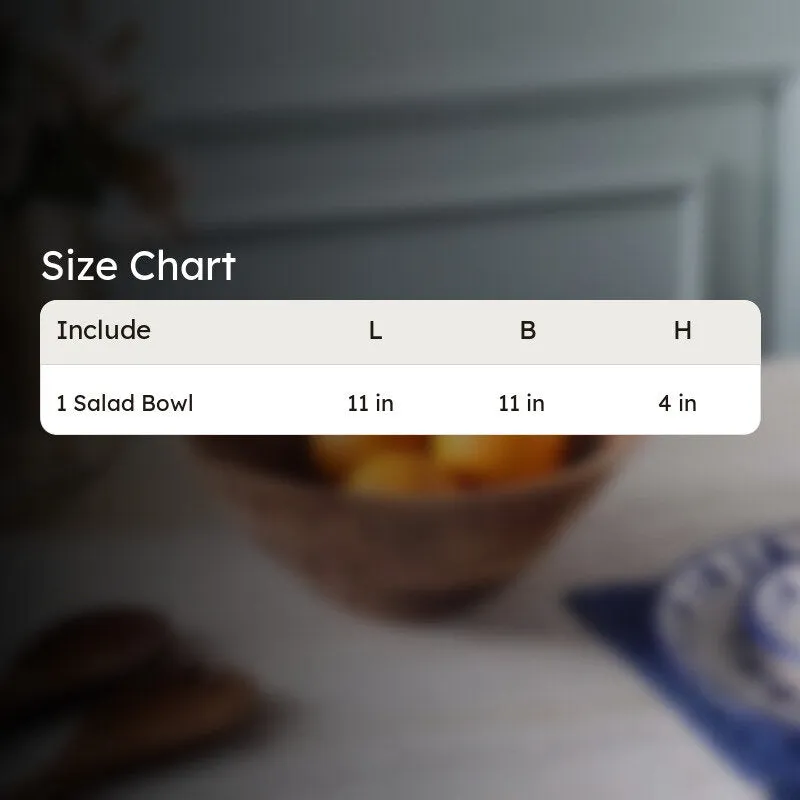 Dimpled Salad Bowl- Medium media 7