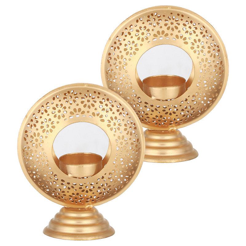 Surya Tealight Candle Holder (Black) - Set of Two media 4