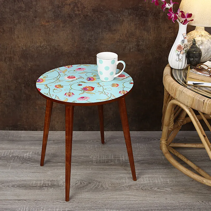Harini Wooden Side Table media 1