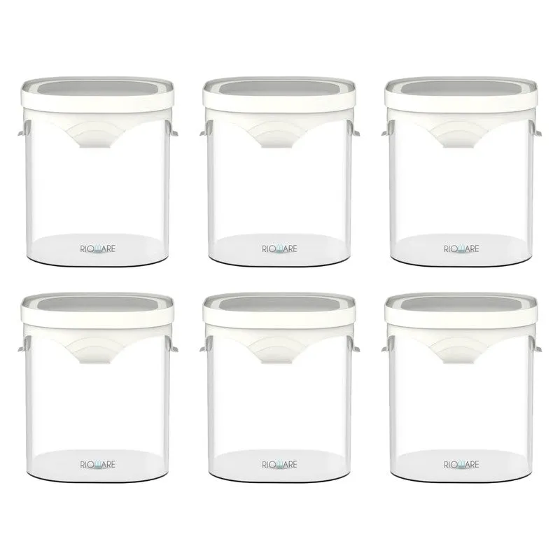 Rioware Fresh Lume Borosilicate Glass Jar (450 mL Each) - Set Of Six media 3