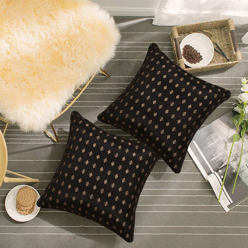 Starry Night Printed Cushion Cover - Set Of Two media 3