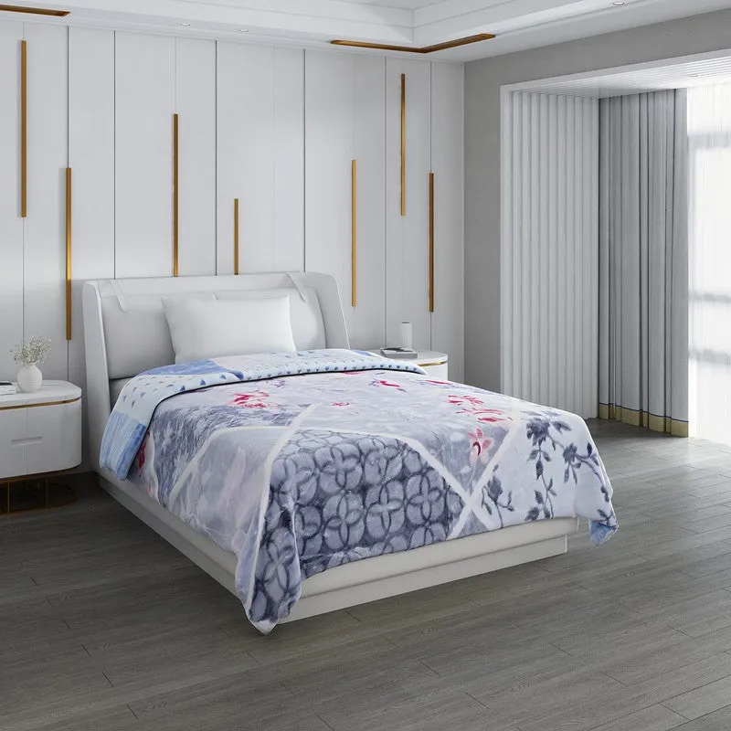 Monte Carlo Floral Dreamscape Blanket - 850 GSM media 1