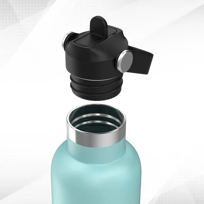 Rioware Flowra Water Bottle (Green & Black) - 1000 mL media 4
