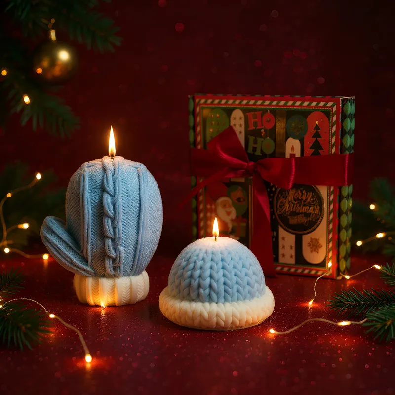 Cozy Cactus Decorative Aroma Scented Candles - Set of Two media 2