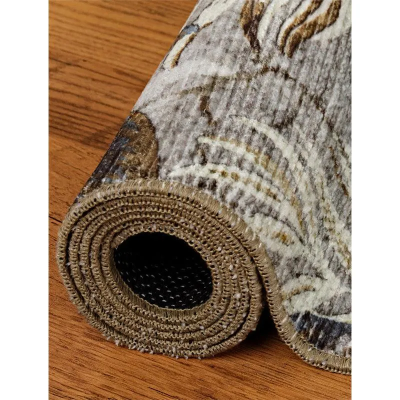 Fariyah Floral Carpet - Blue media 4