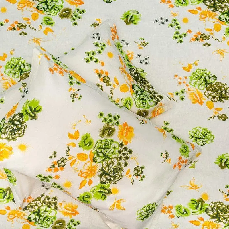 Swayam Endless Summer Cotton Bedsheet - 144 TC media 5
