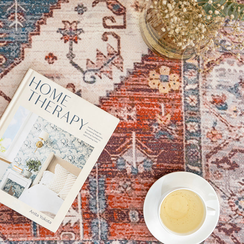 Panja Handwoven Cotton Rug media 7