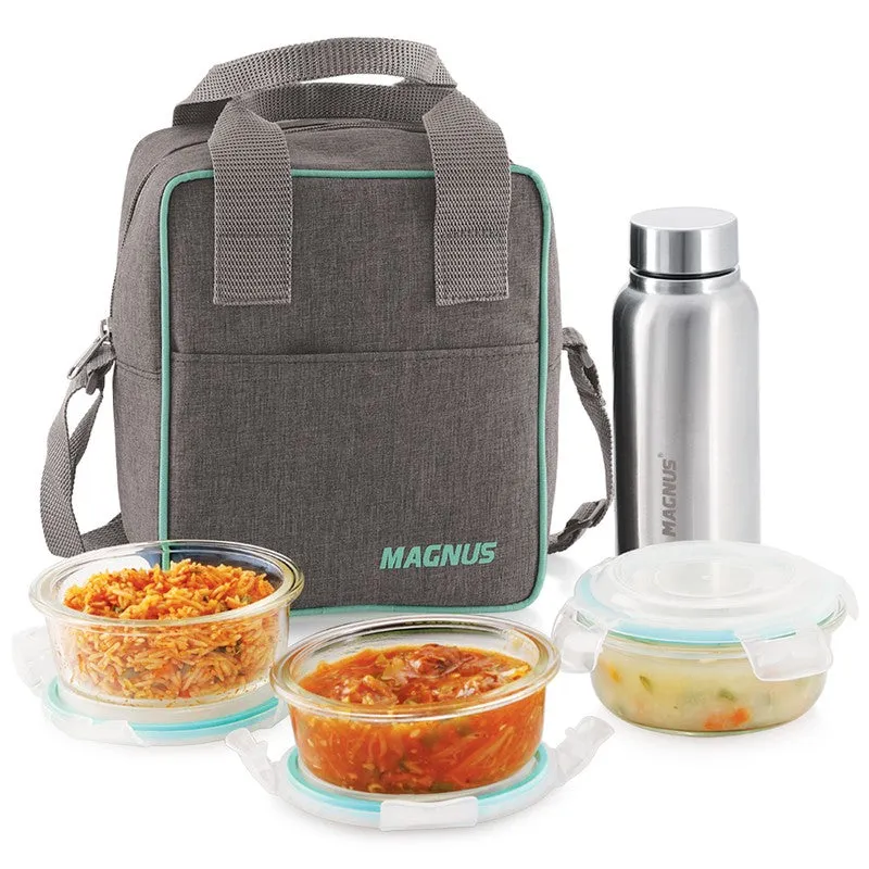 Galiro Lunch Box with Bottle & Lunch Bag - Five Piece Set media 3