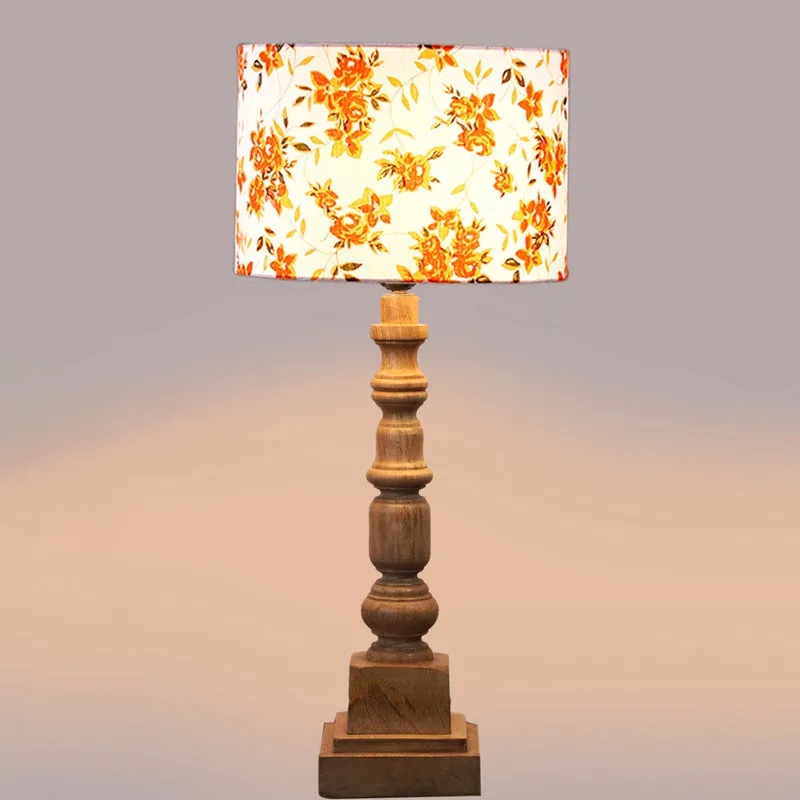 Fleur Arbor Wooden Table Lamp media 4
