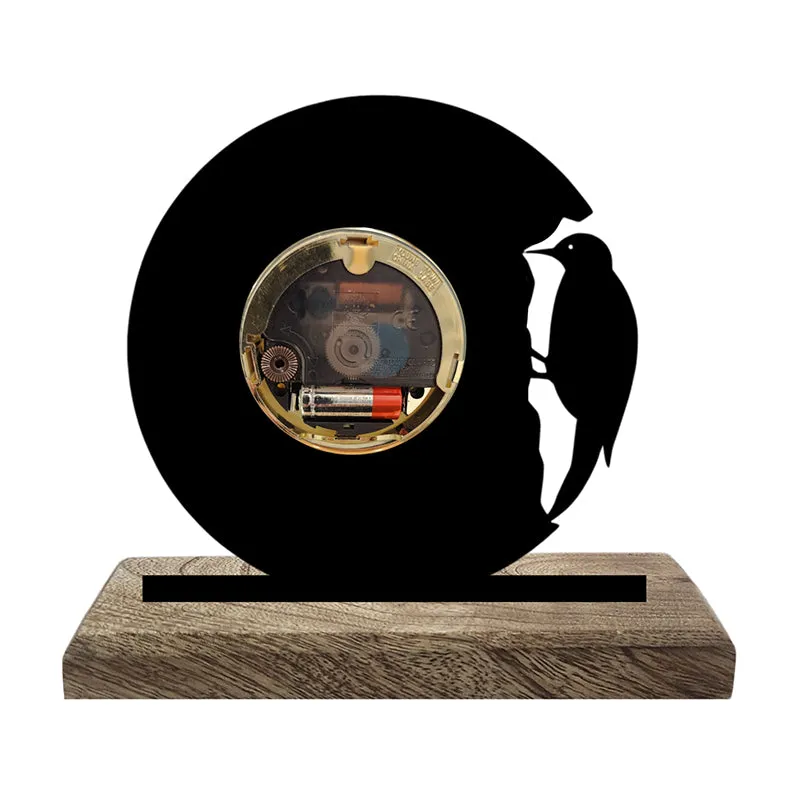 Avis Noir Analog Table Clock media 3
