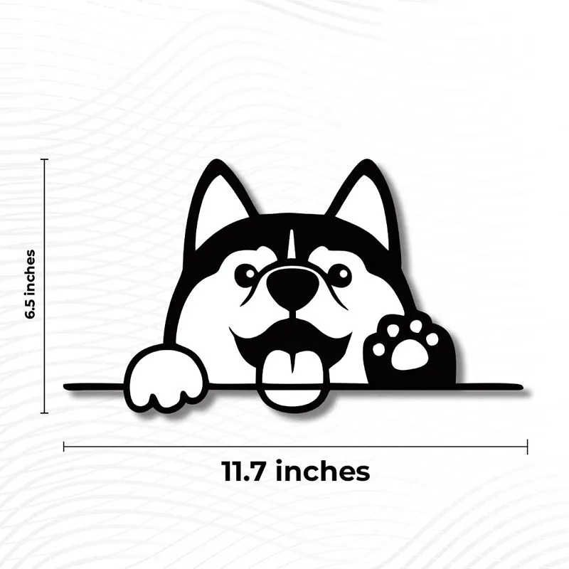Woof & Wave Monochrome Wood MDF Wall Hanging media 5