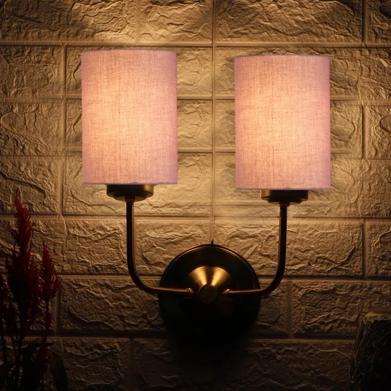 Lumoire Duo Metal Wall Lamp - Gold,Grey media 4
