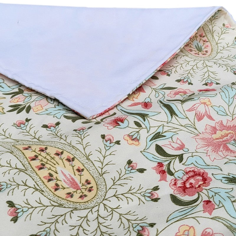 Pastel Garden Printed Cotton Table Runner media 4