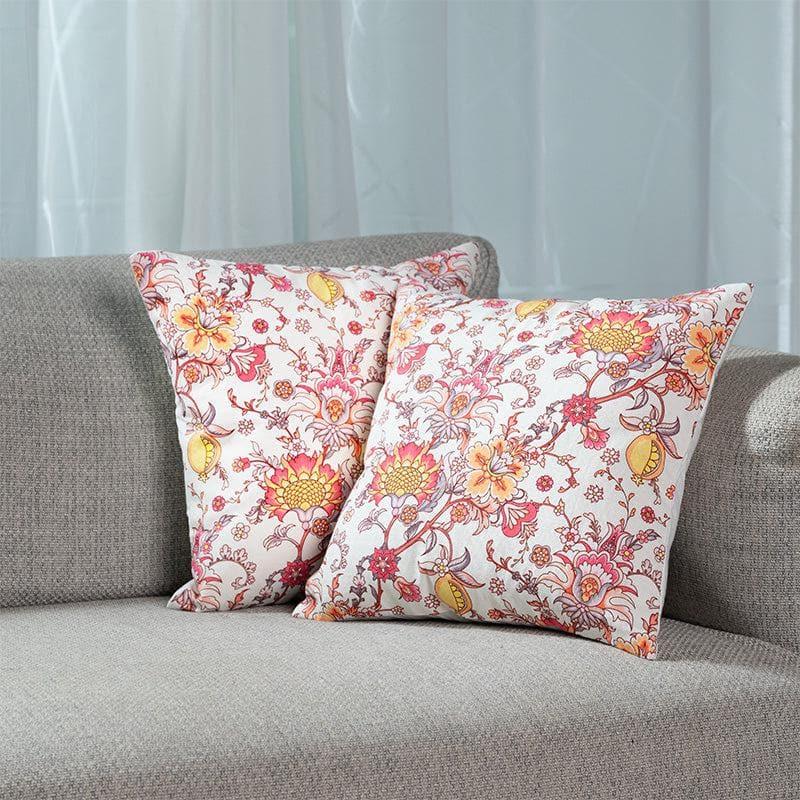 Floral Trove Cushion Cover - Set Of Two