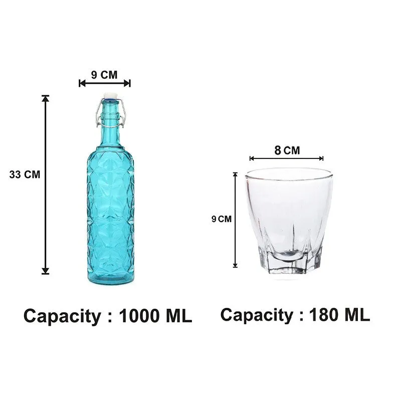 Patton 1000 mL Water Bottle With 180 mL Glasses - Five Piece Set media 8