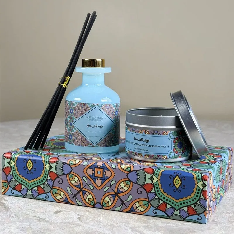 Air Bloom Reed Diffuser (Blue) - Set Of Three media 1