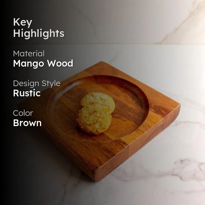 Squircle Wooden Platter media 2