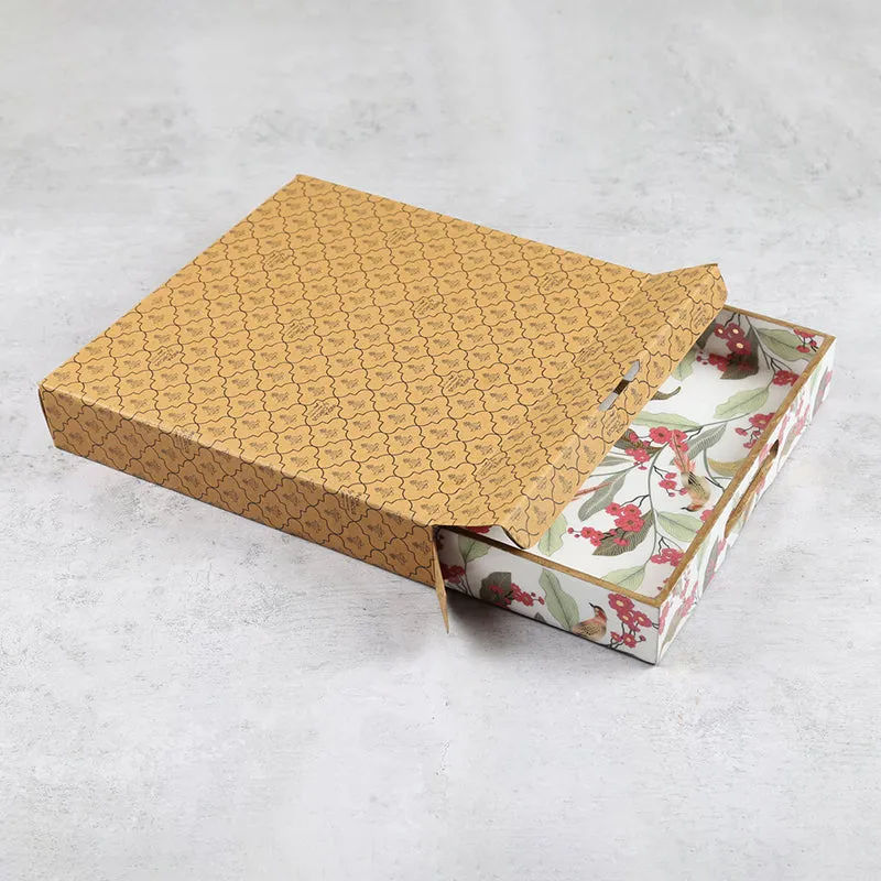 India Circus Amiri Square Serving Tray media 6