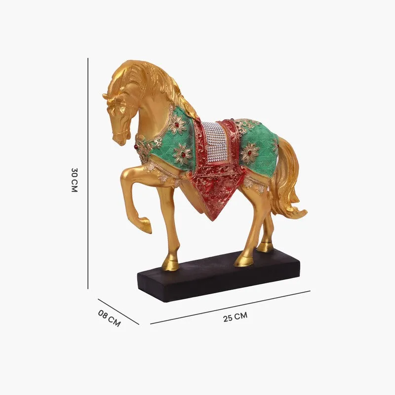Heritage Horse Polyresin Showpiece media 5