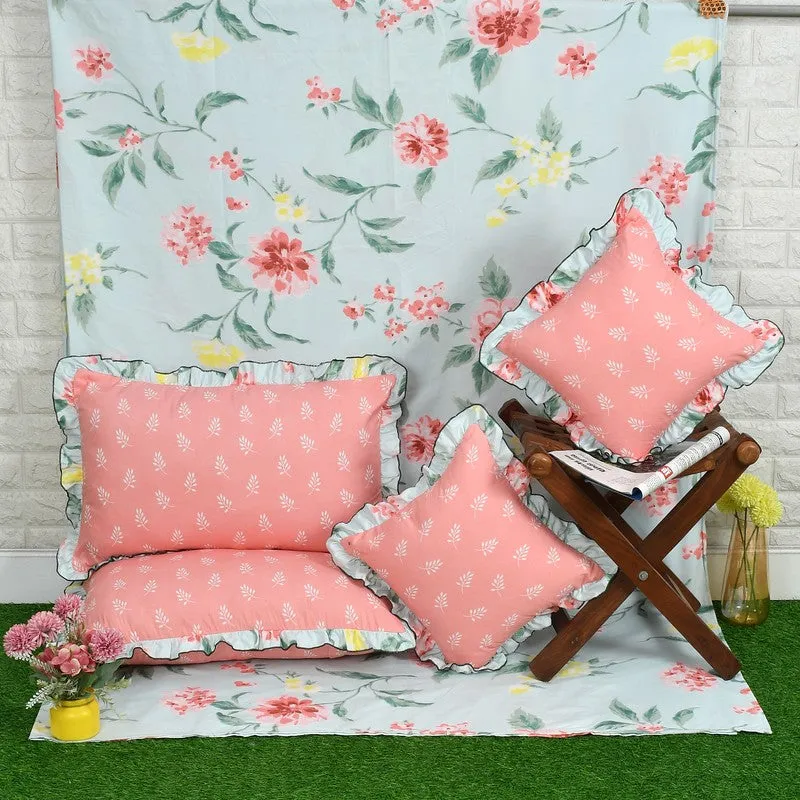 Pansy Field Bedding Set - Five Piece Set media 6