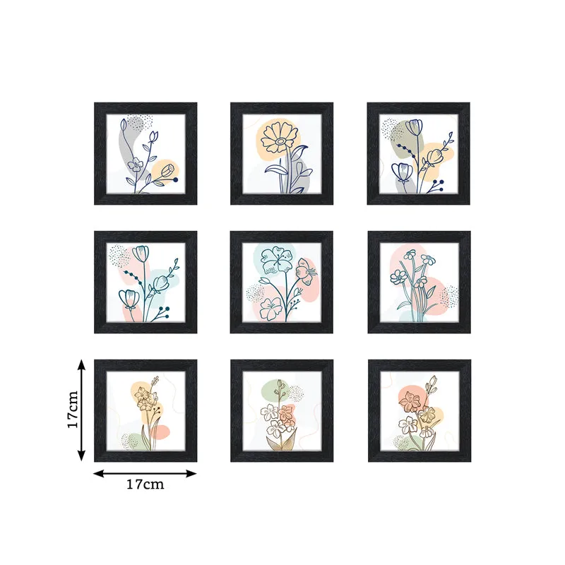 Nineo Floral Wall Art - Set Of Nine media 5