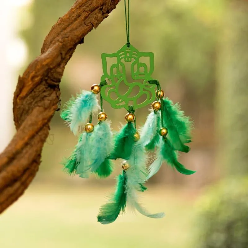 Vinayaka Boon Dreamcatcher - Green media 3