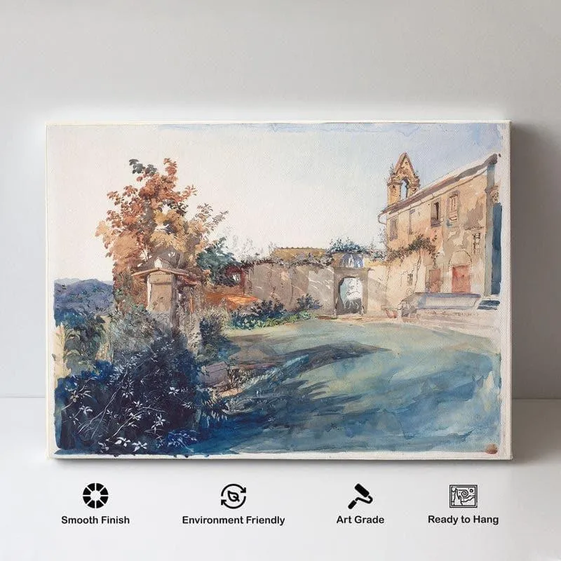 The Evening Canvas Wall Painting - Gallery Wrap media 4