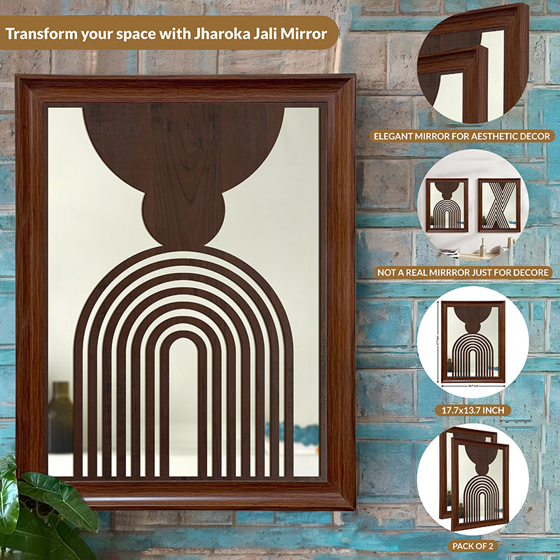 Medina Arc Decorative Wall Mirror - Set Of Two media 7