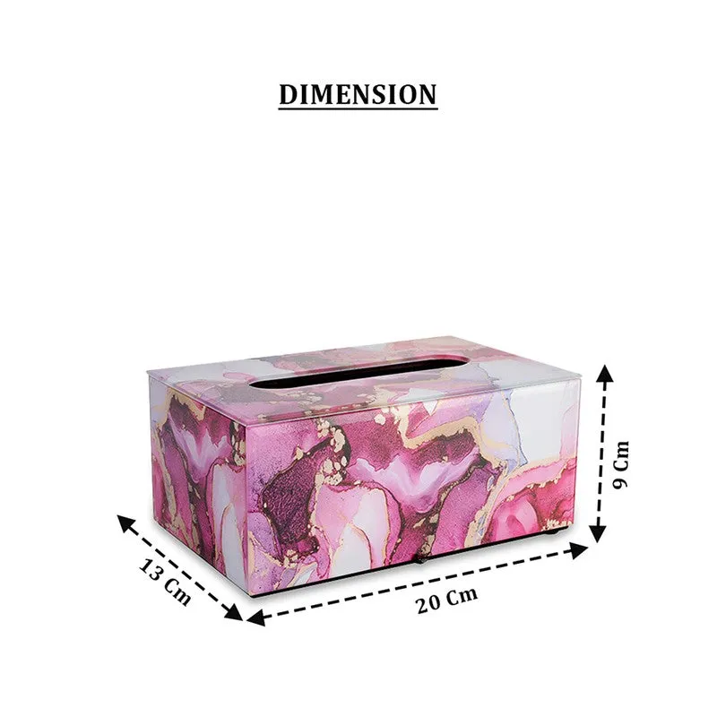 AarviDecor NobleForm Glass Tissue Holder media 7