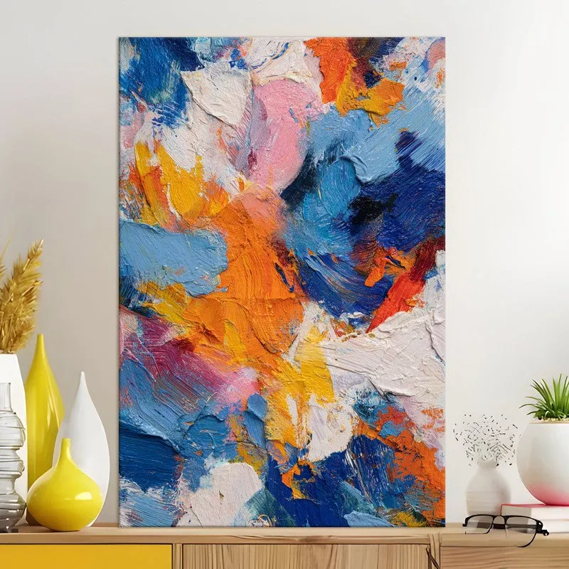 Abstract Color Fusion Canvas Wall Art media 5