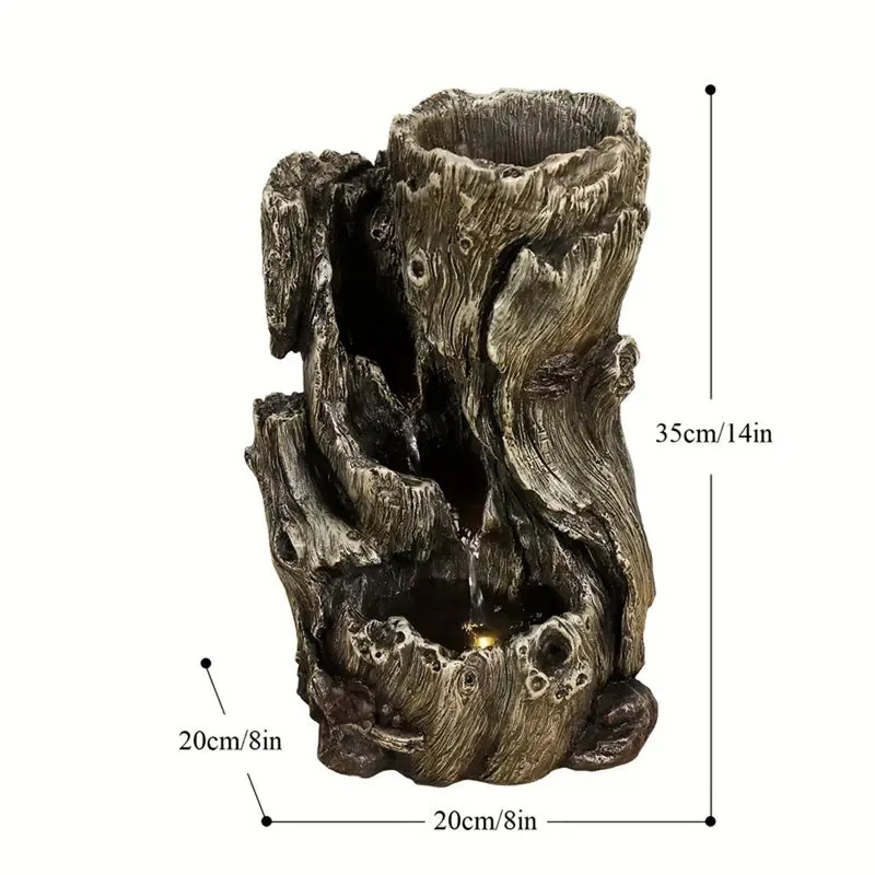 Terrarium Flow Resin Fountain media 8