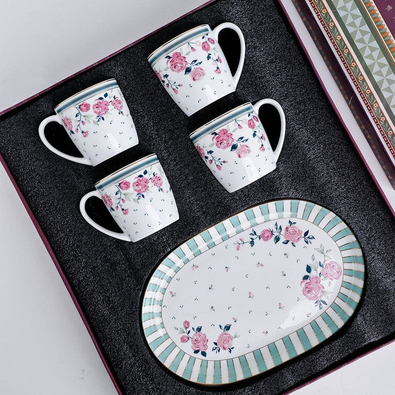 Magique by The Wishing Chair Portrait of Rose Celebrations Mugs & Platter With Giftbox - Five Piece Set media 4