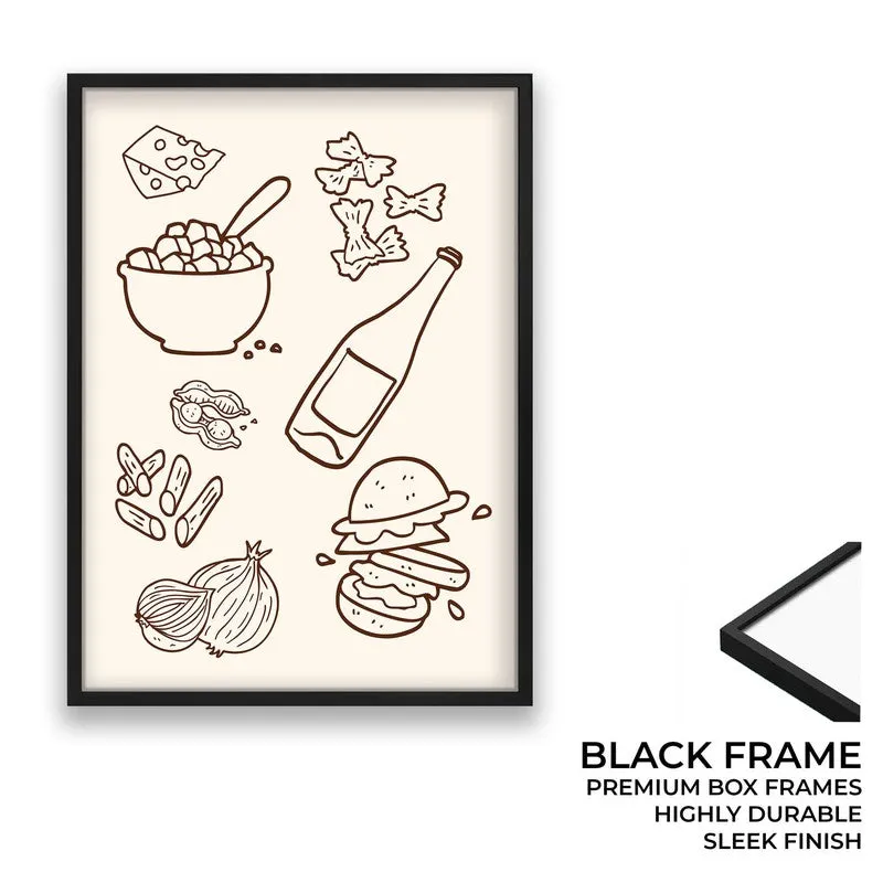 Soft Serve Archival Canvas Wall Art - Black media 8