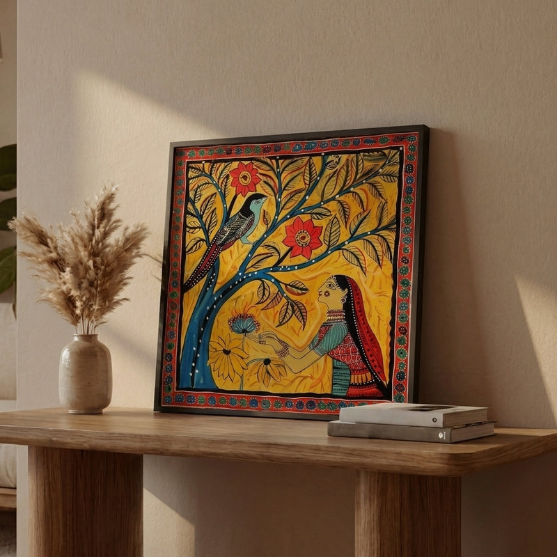 Indian Canvas Canvas Wall Art