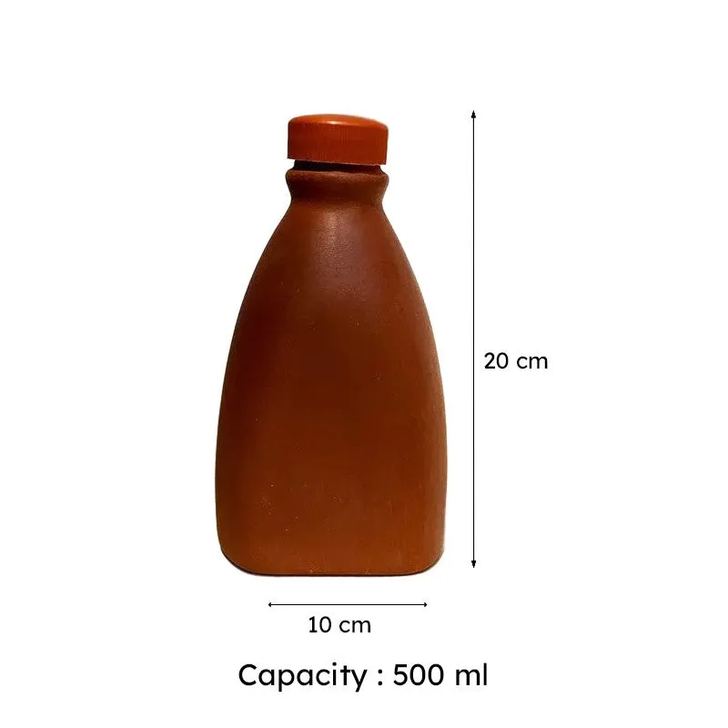 Arda  Traingle Terracotta Bottle - 500 mL media 4