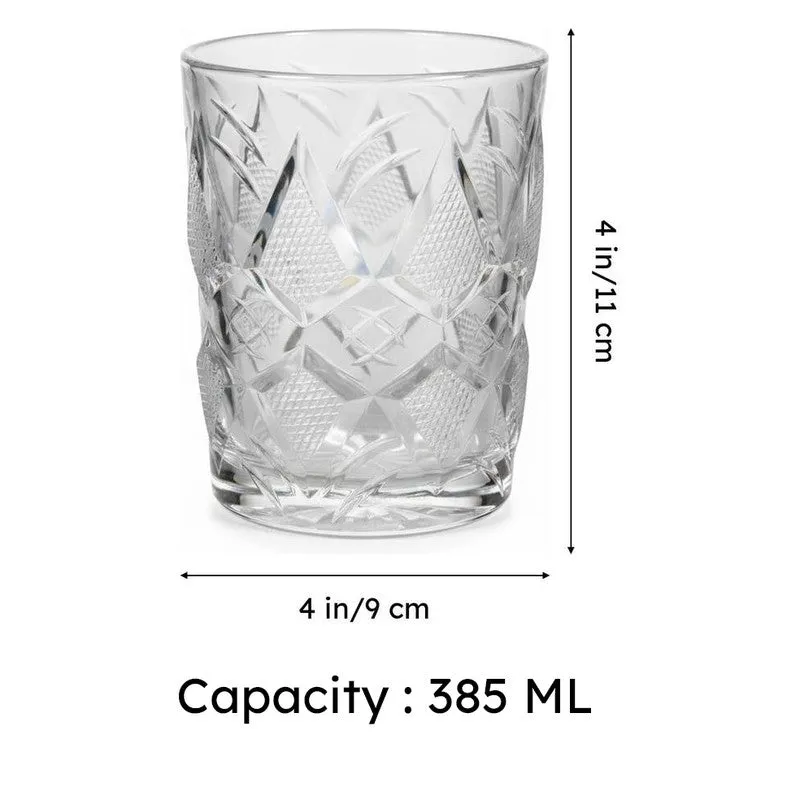 Olivar Whiskey Glass(385 mL) - Set Of Two media 7