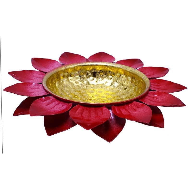 Petals Urli Décor Accessory- Red media 4