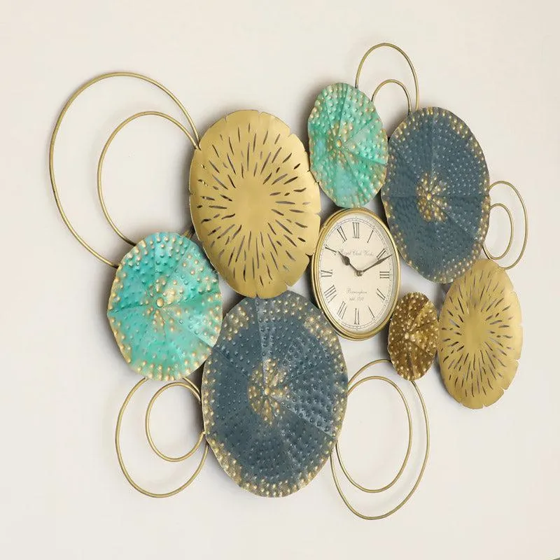 Nuviya Floral Wall Clock media 3