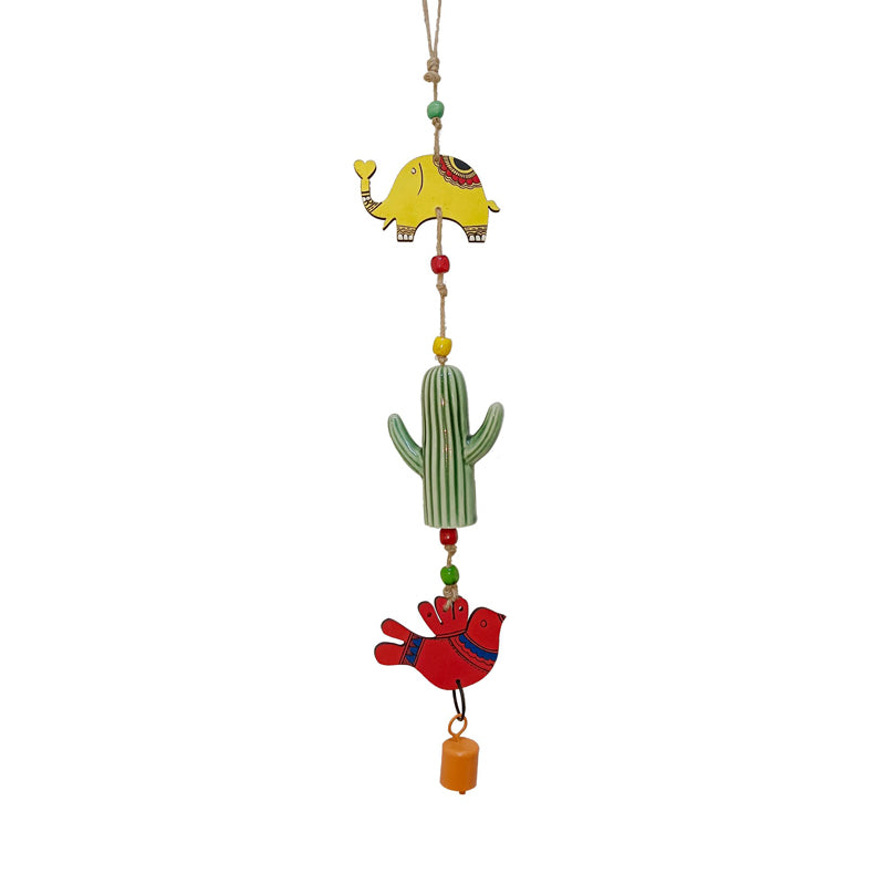 Boho Bliss Handpainted Whindchime media 4