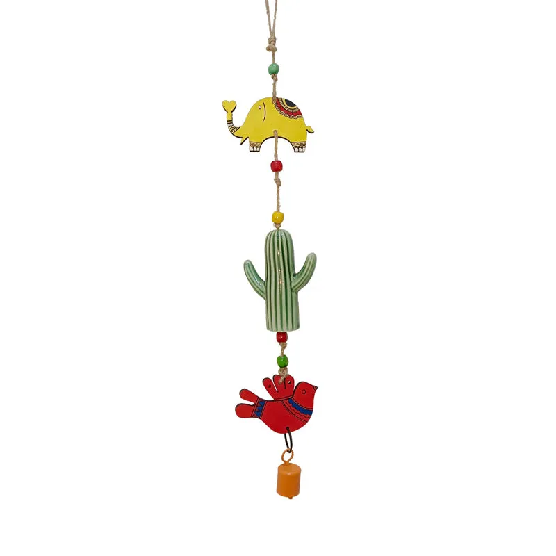 Boho Bliss Handpainted Whindchime media 4