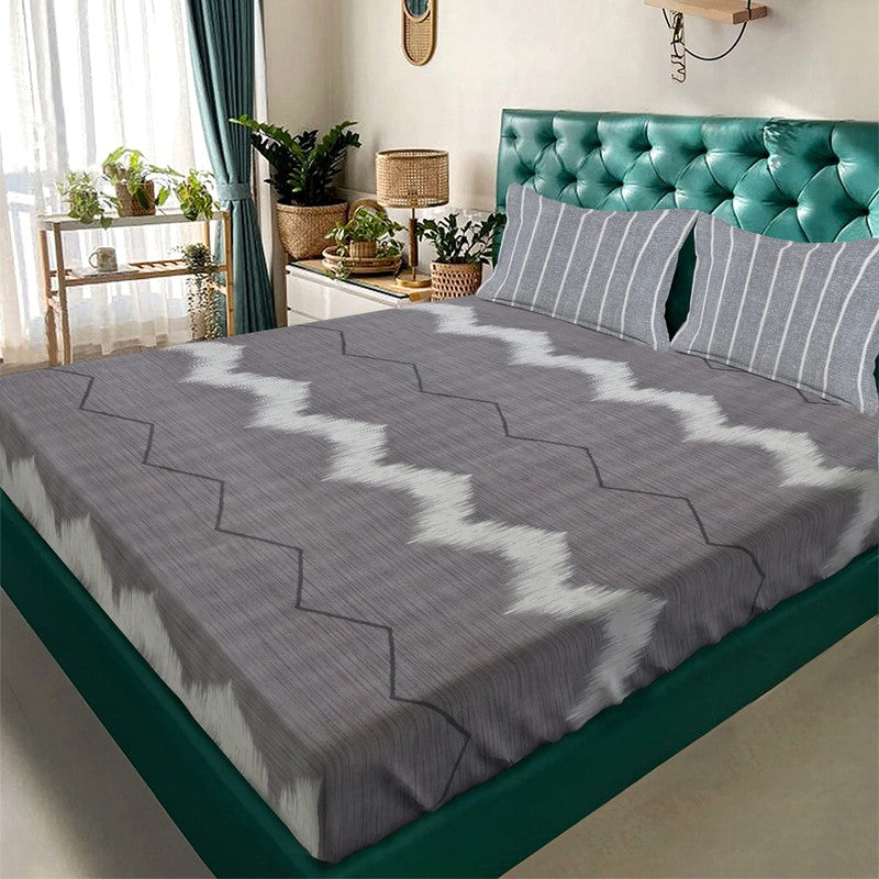 Blend Wave I Bedsheet - 300 GSM