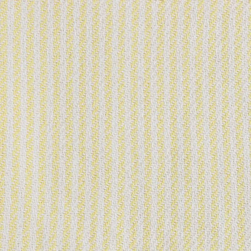 Delicate Drift Knitted Cotton Throw - Pale Yellow media 4