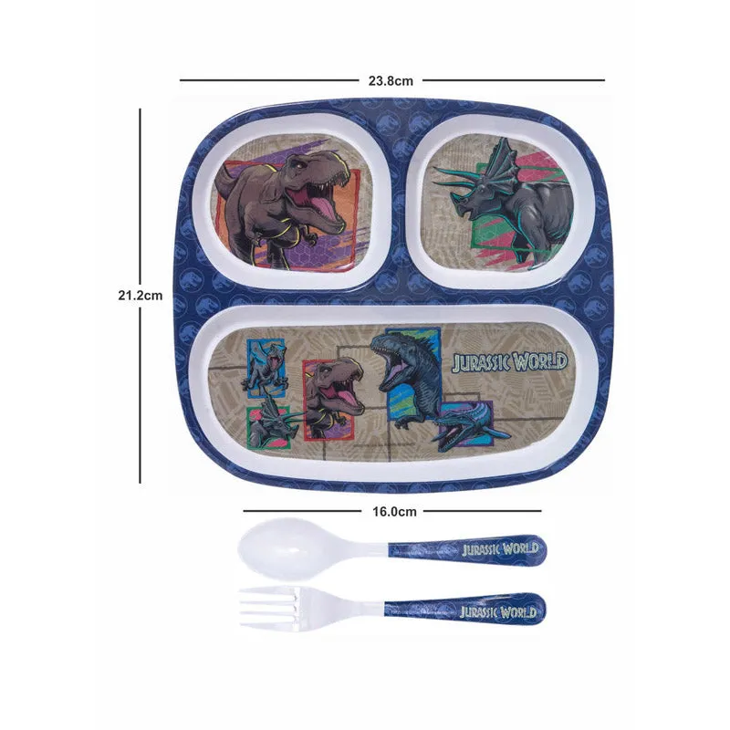 Servewell Jurrasic Adventure Kids Dining Set - Five Piece Set media 4