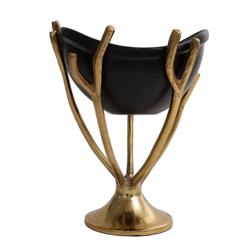 Vine Nest Accent Bowl - Black media 4