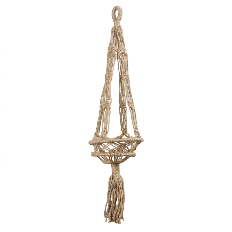 Norga Macrame Jute Planter media 5