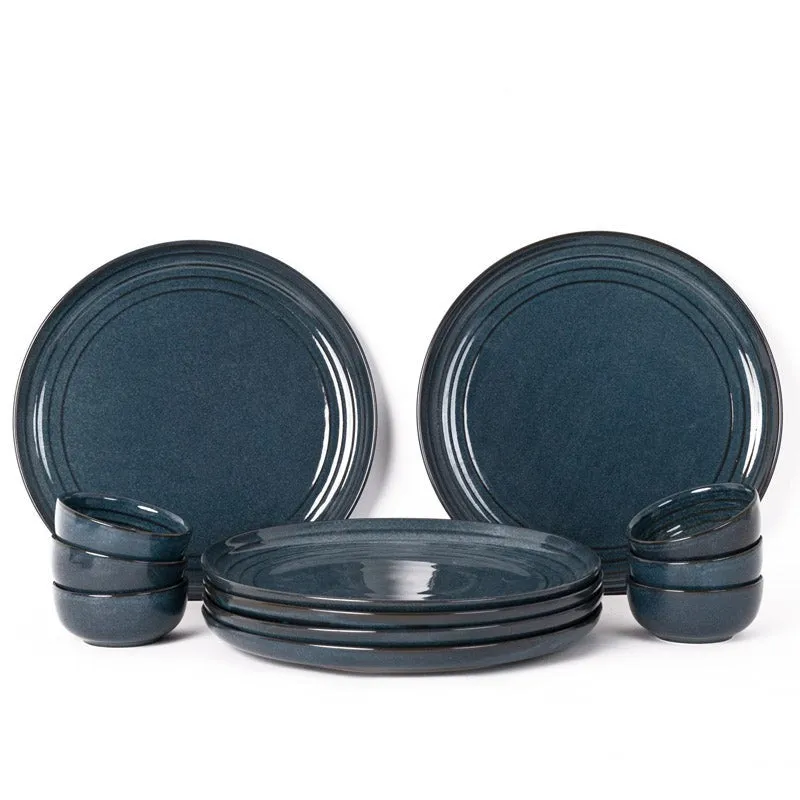 Estia Dining Set (Saphire Blue) - 12 Piece Set media 3