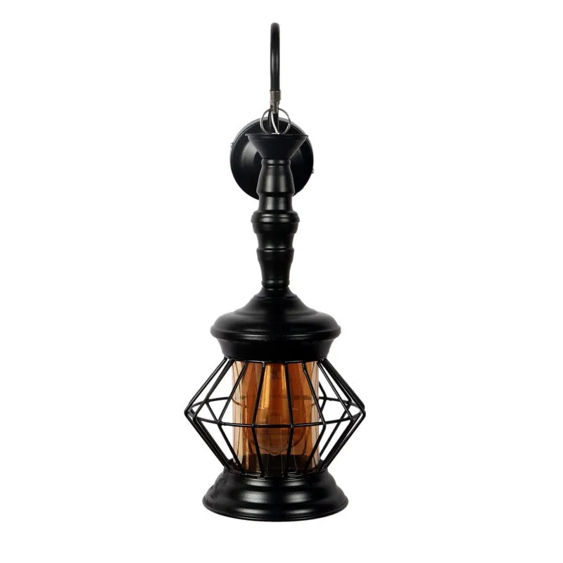 Modern Noir Iron Wall Lamp media 5