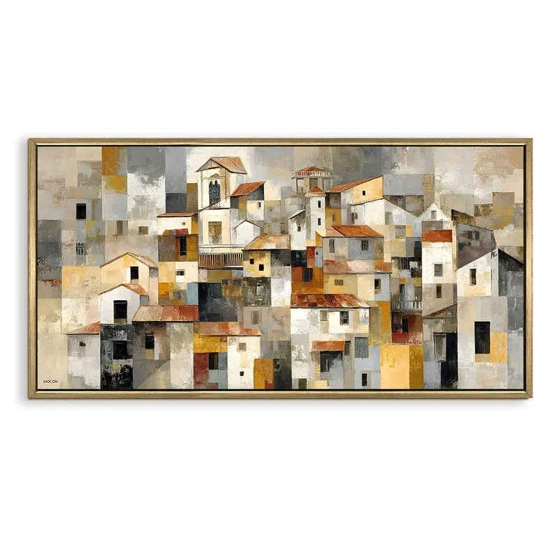 Urbanique Canvas Wall Painting With Frame media 3