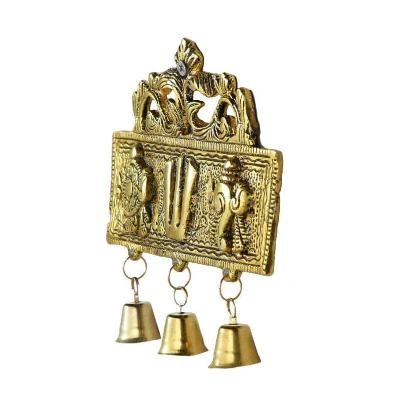 Tirupati Shankh Chakra Metal Wall Accent media 3