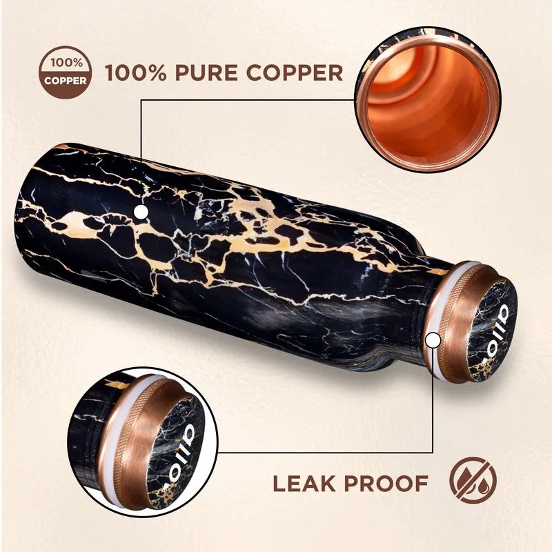 HydroGlow Copper Water Bottle - 1000 mL media 7